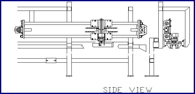 Truss girder welding machine