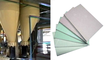 Gypsum board machineries