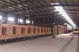 Clay brick production line