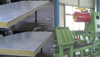 PU sandwich panel machineries