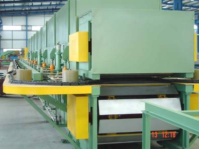 PU sandwich panel production line