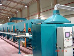 PU sandwich panel production line