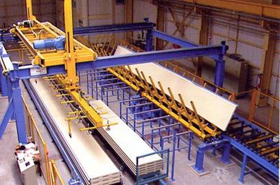 PU sandwich panel production line